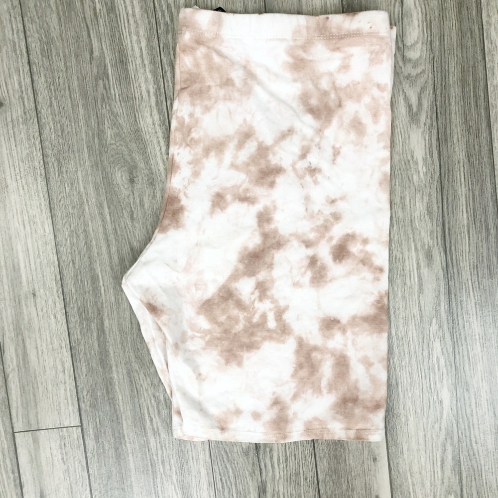 NEW Tie Dye Biker Shorts Pastel Spring S-3X dyed - Picture 4 of 7
